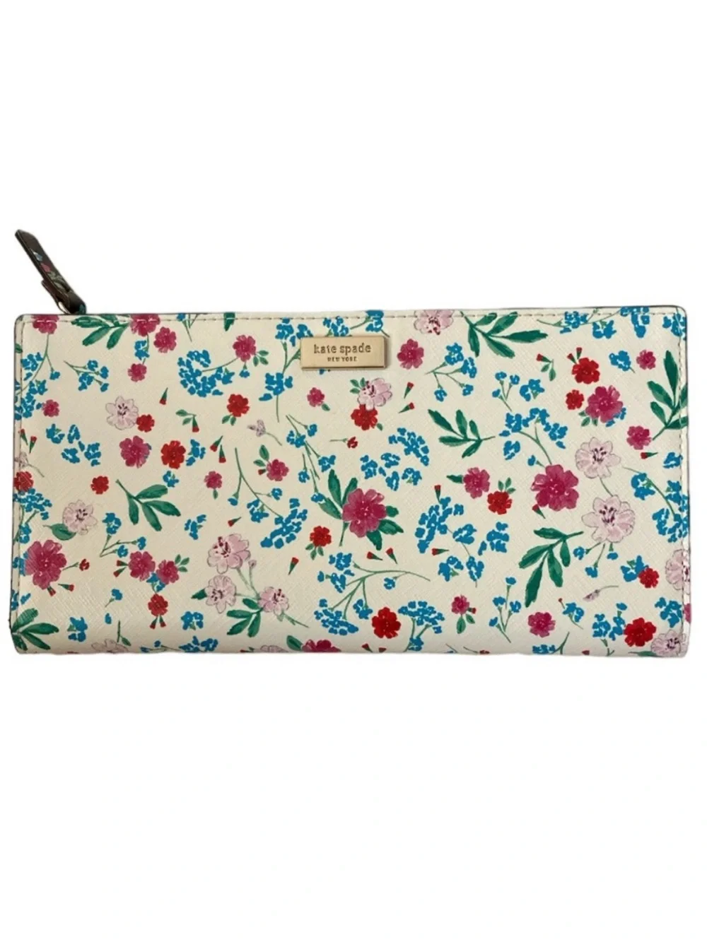 Kate Spade Gardner Street Greenhouse Floral Shawn Wallet Clutch Organizer